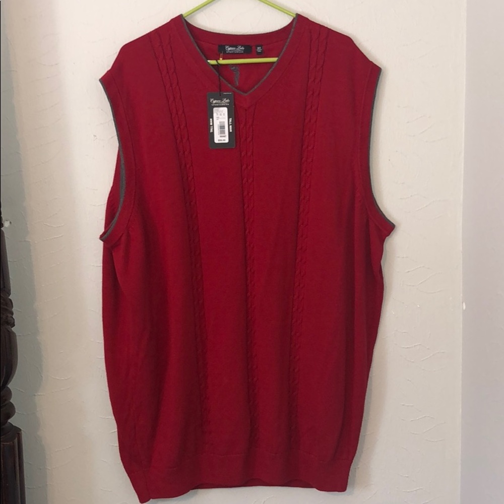 NEVER WORN BIG AND TALL GOLF VEST